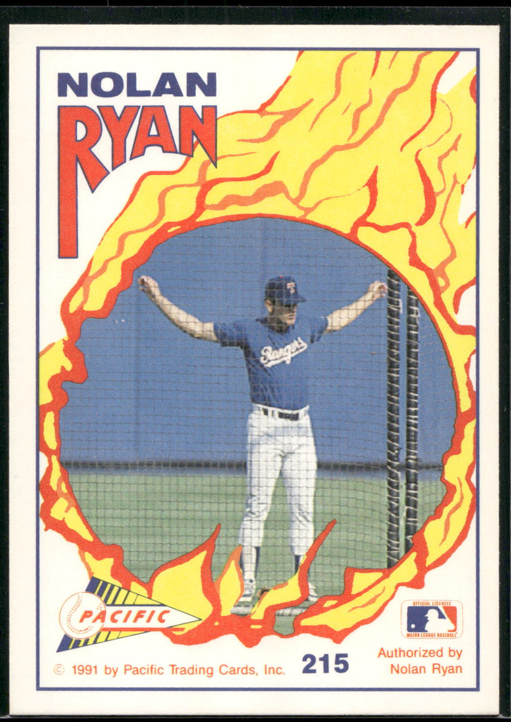 1992 Pacific Nolan Ryan Texas Express II #215 Nolan Ryan