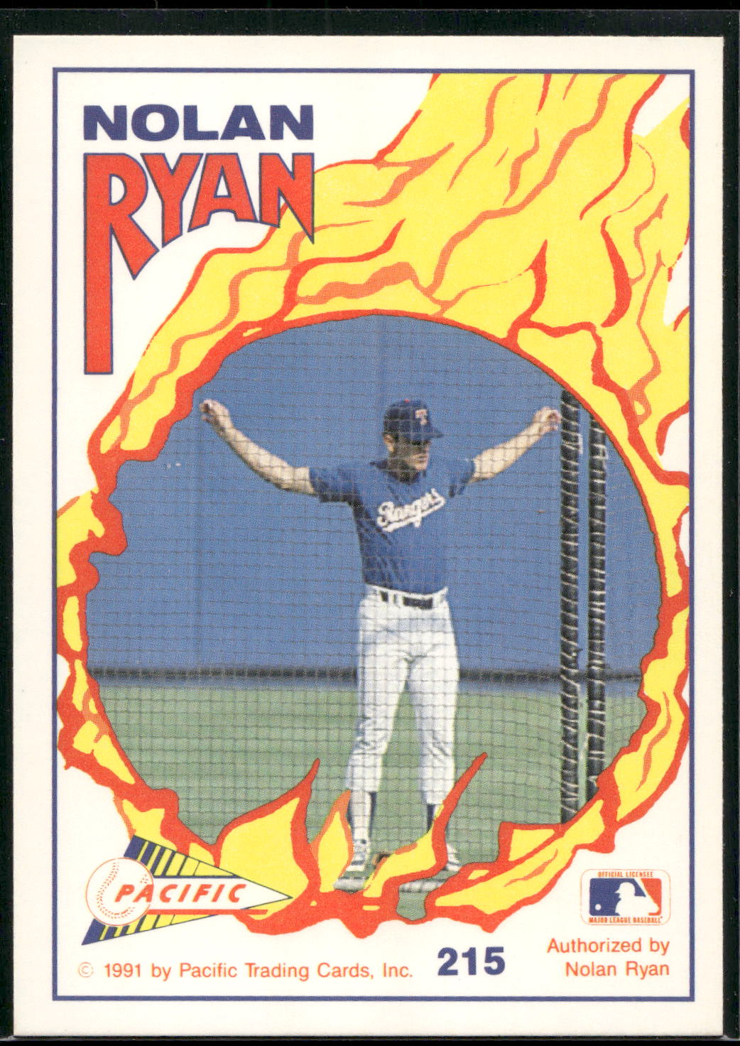 1992 Pacific Nolan Ryan Texas Express II #215 Nolan Ryan