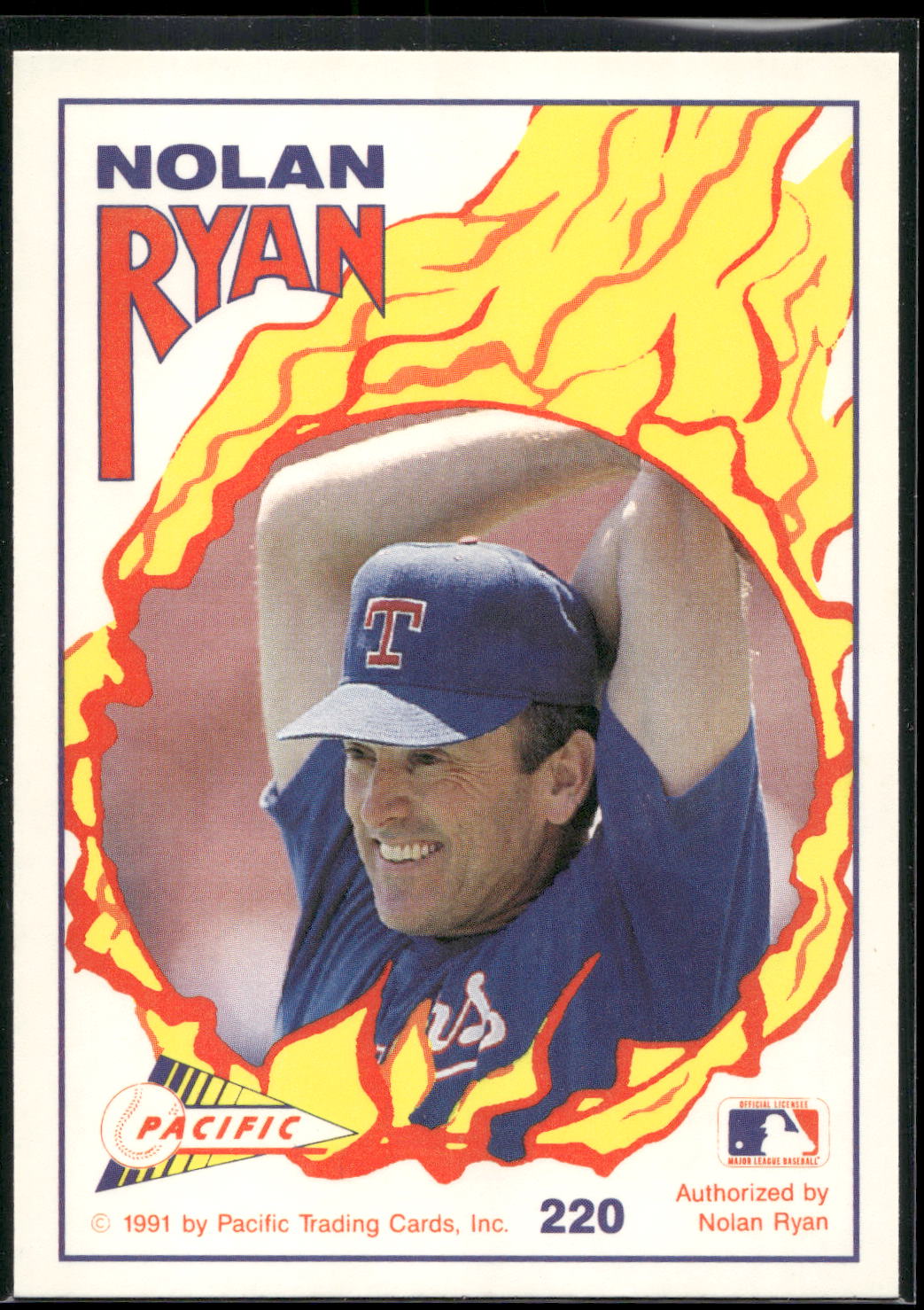 1992 Pacific Nolan Ryan Texas Express II #220 Nolan Ryan