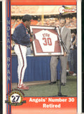 1993 Pacific Texas Express #242 Angels' #30 Retired