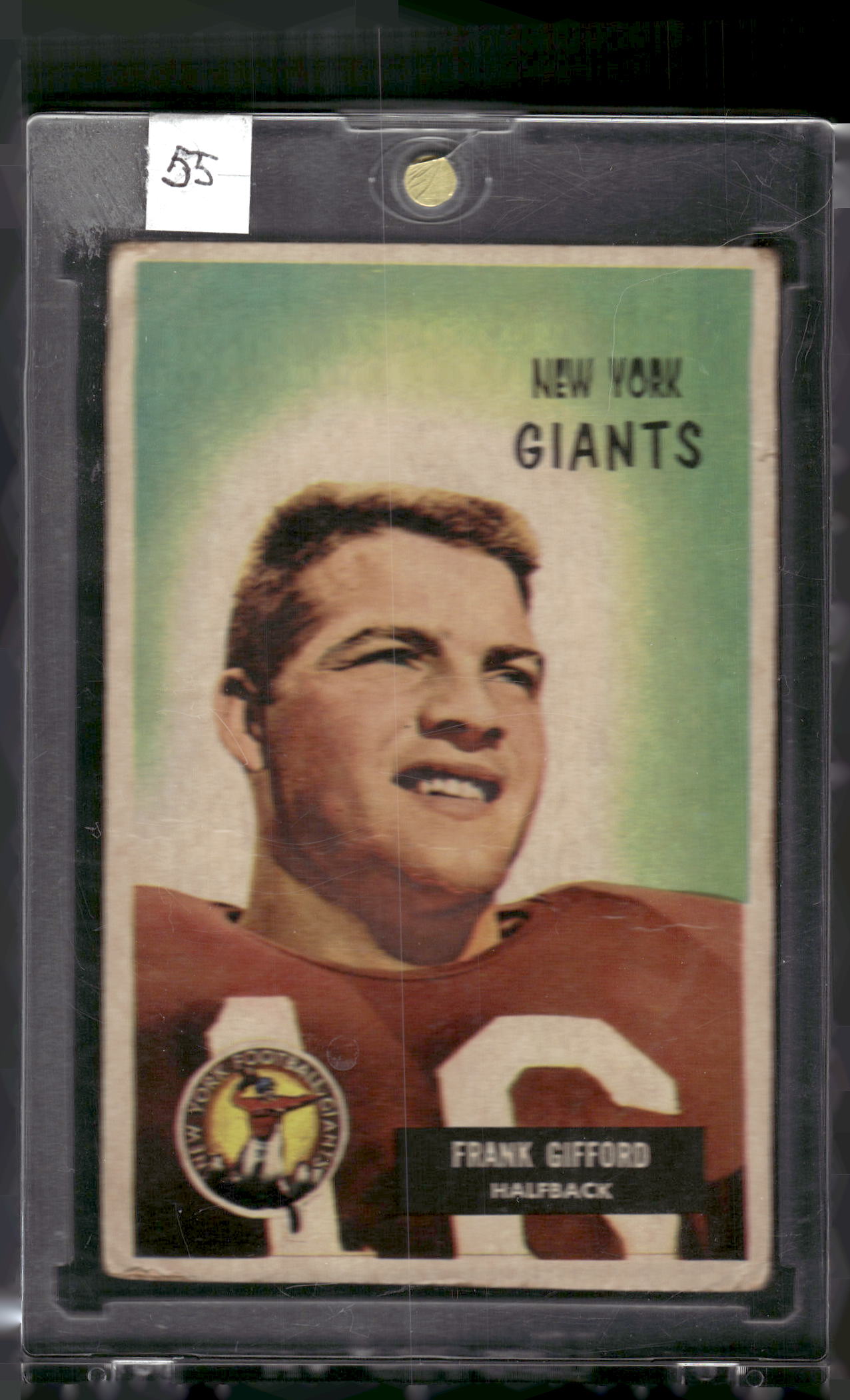 1955 Bowman #7 Frank Gifford