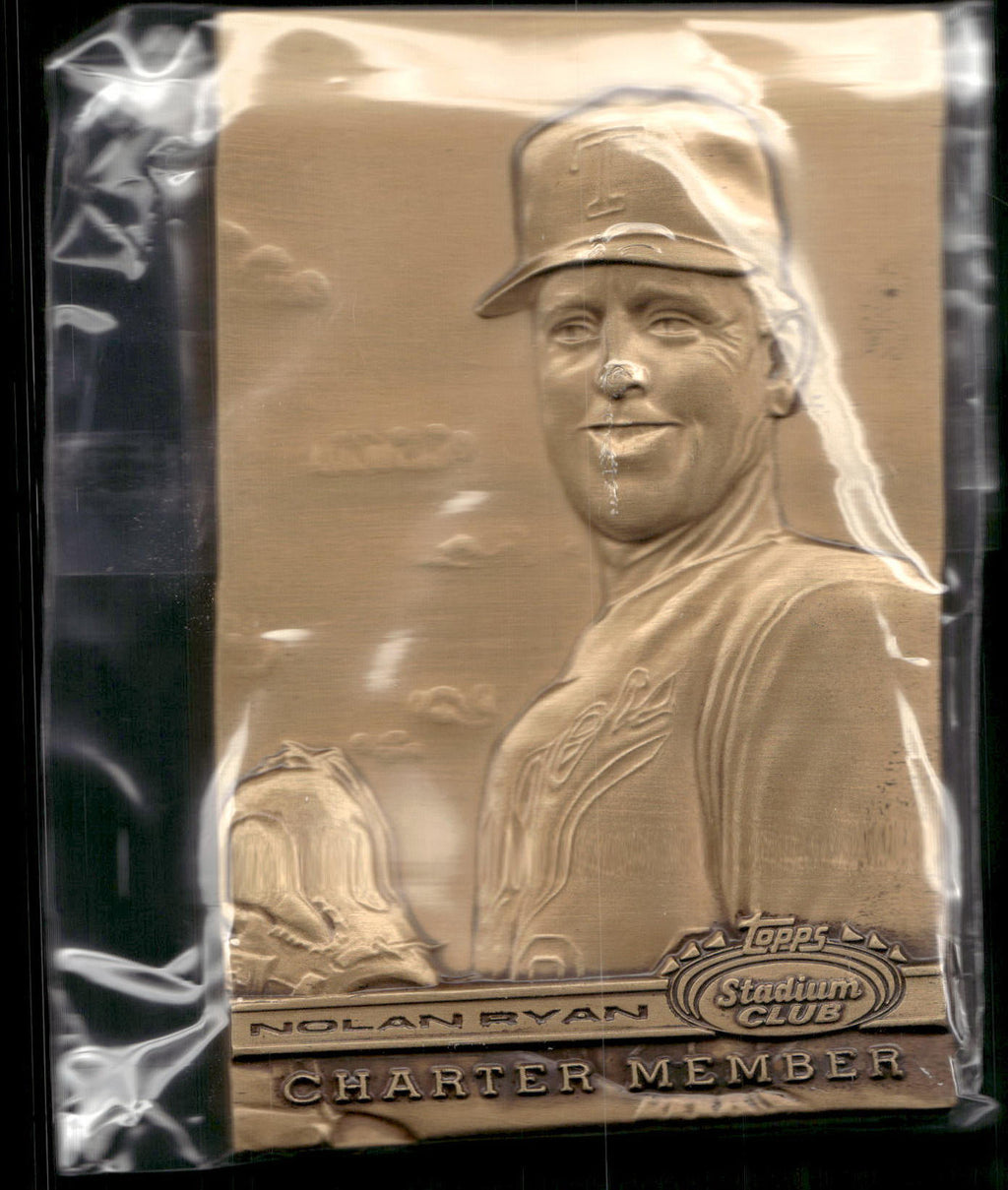 1991 Stadium Club Charter Member #NNO Nolan Ryan Nolan Ryan Medallion