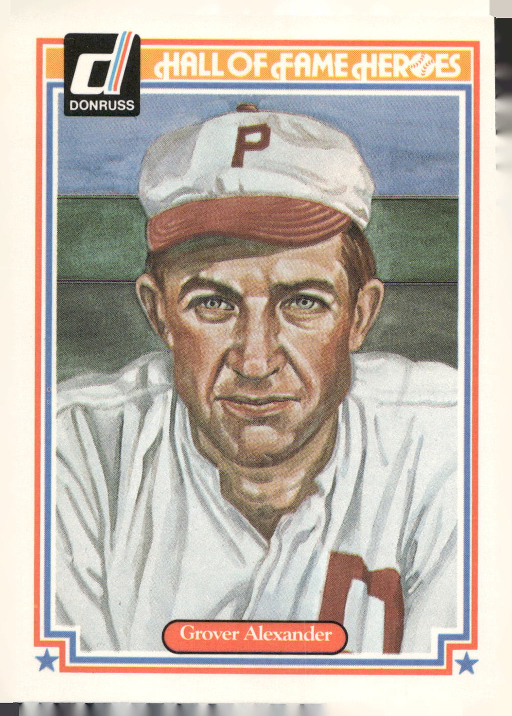 1983 Donruss Hall of Fame Heroes #23 Grover Alexander