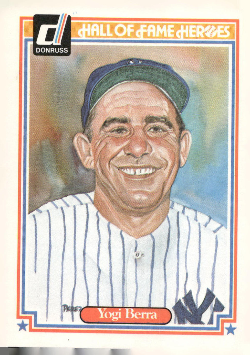 1983 Donruss Hall of Fame Heroes #24 Yogi Berra