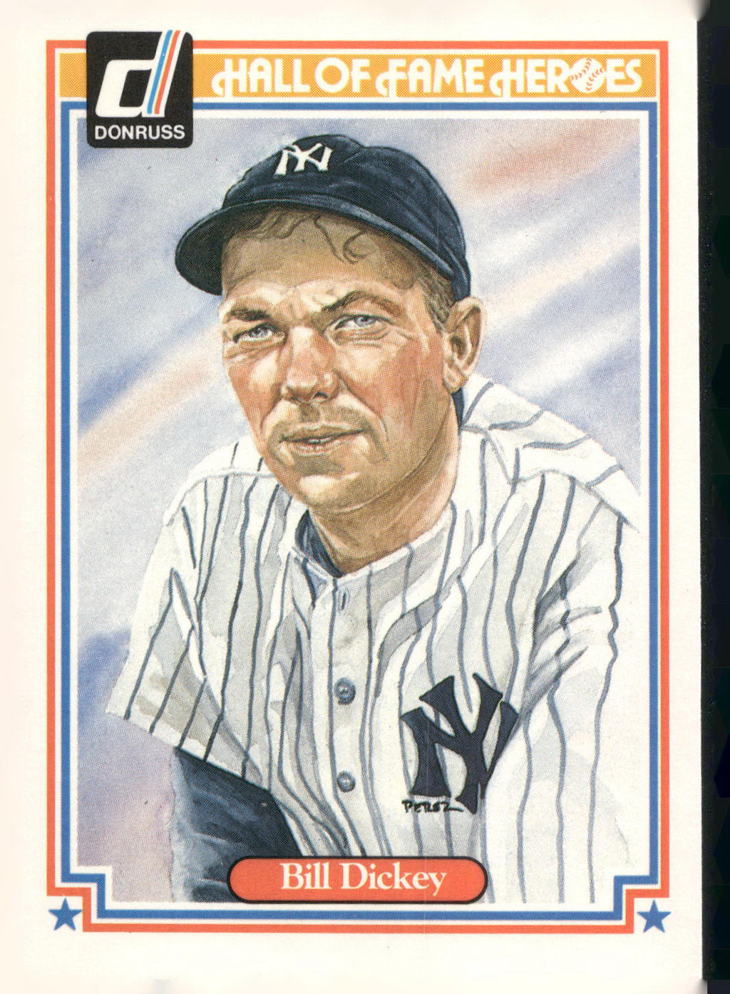 1983 Donruss Hall of Fame Heroes #26 Bill Dickey