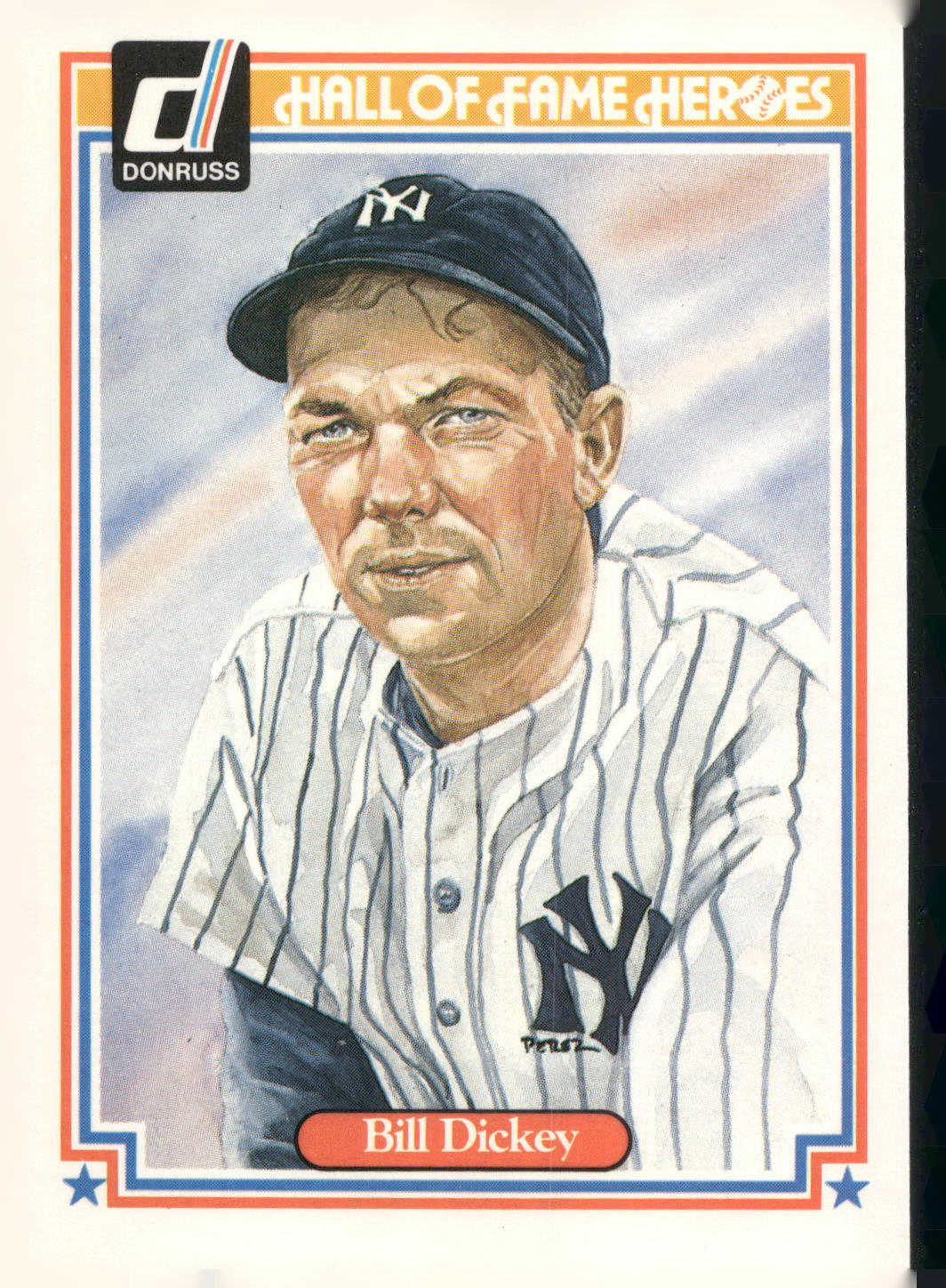 1983 Donruss Hall of Fame Heroes #26 Bill Dickey
