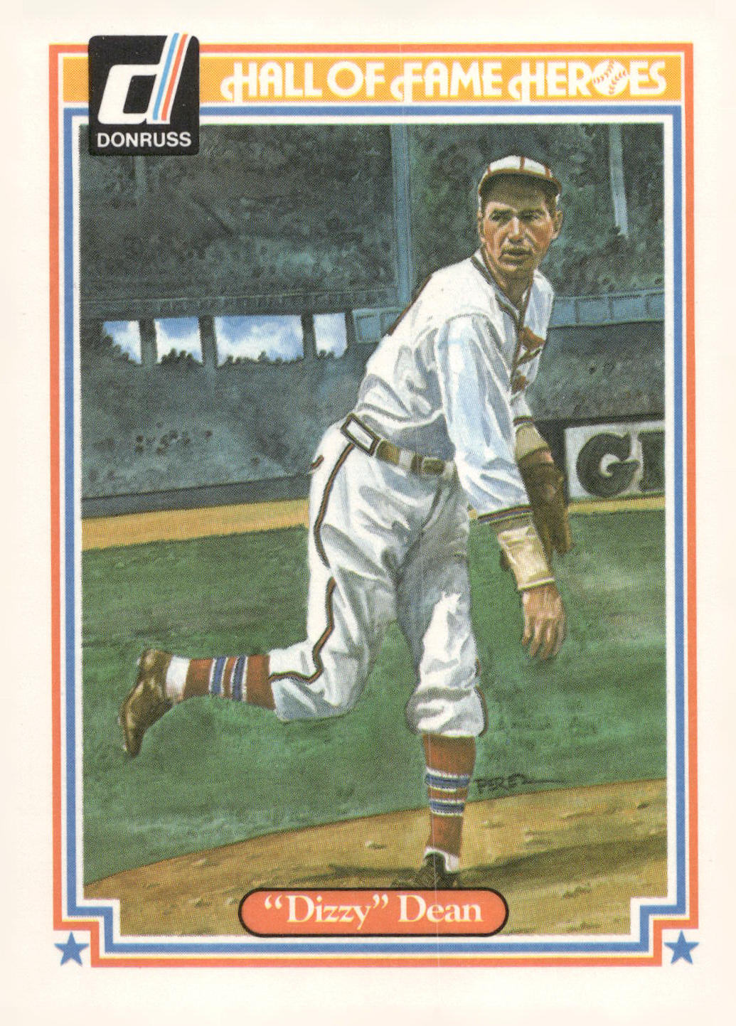 1983 Donruss Hall of Fame Heroes #29 Dizzy Dean