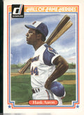 1983 Donruss Hall of Fame Heroes #34 Hank Aaron