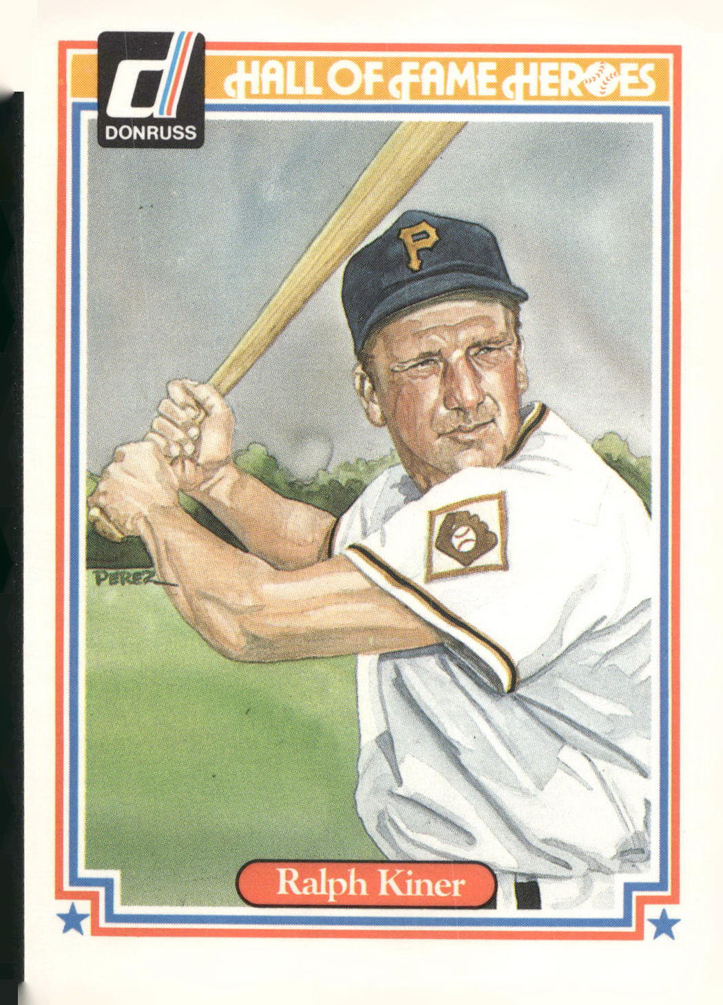 1983 Donruss Hall of Fame Heroes #38 Ralph Kiner
