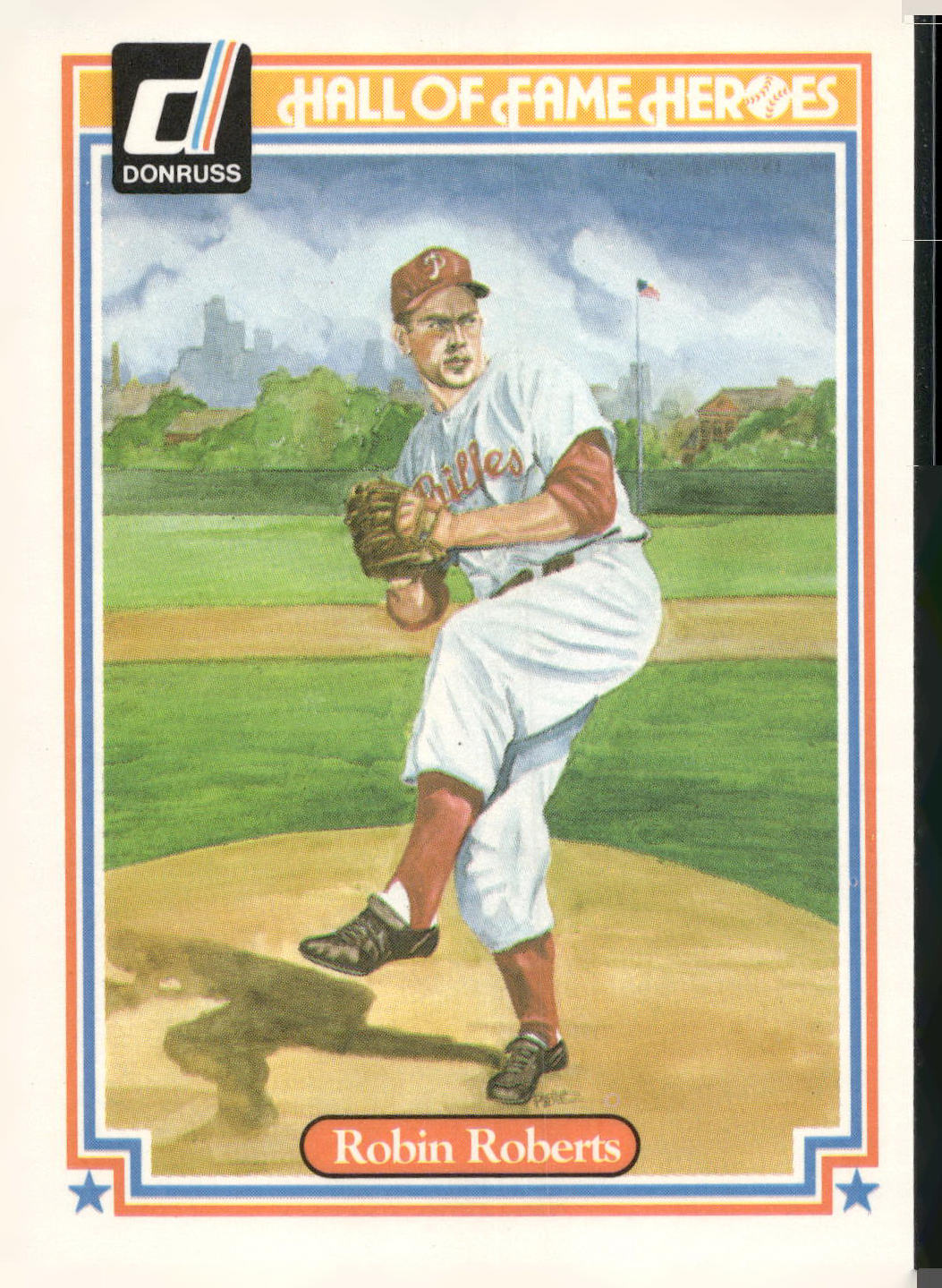 1983 Donruss Hall of Fame Heroes #41 Robin Roberts