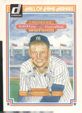 1983 Donruss Hall of Fame Heroes #43 Mickey Mantle