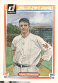1983 Donruss Hall of Fame Heroes #3 Christy Mathewson