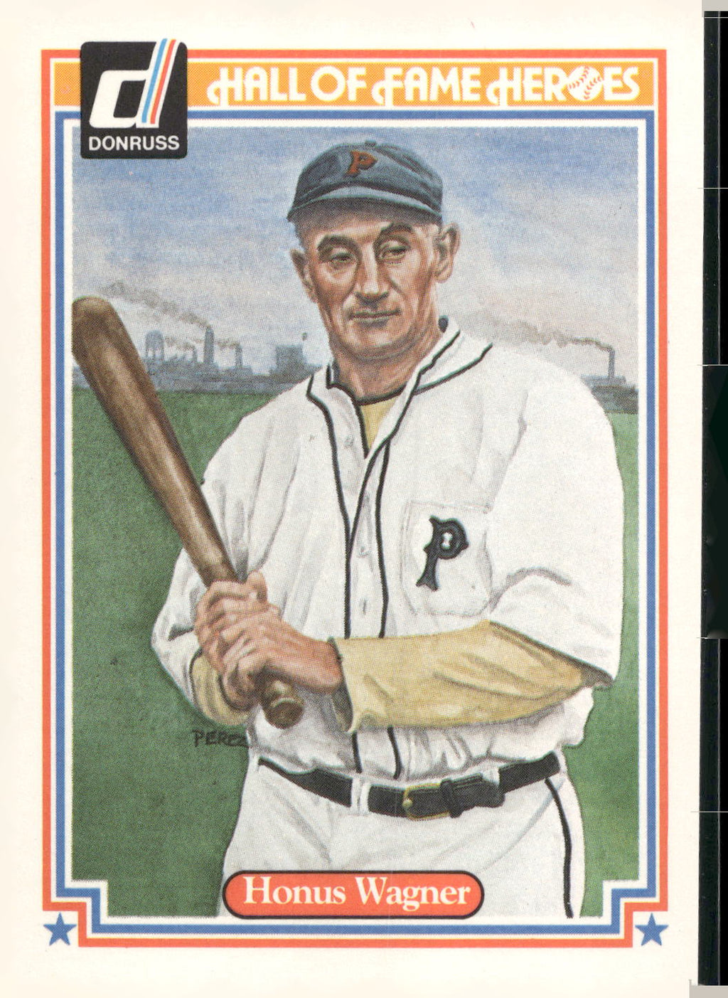 1983 Donruss Hall of Fame Heroes #5 Honus Wagner