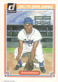 1983 Donruss Hall of Fame Heroes #6 Jackie Robinson