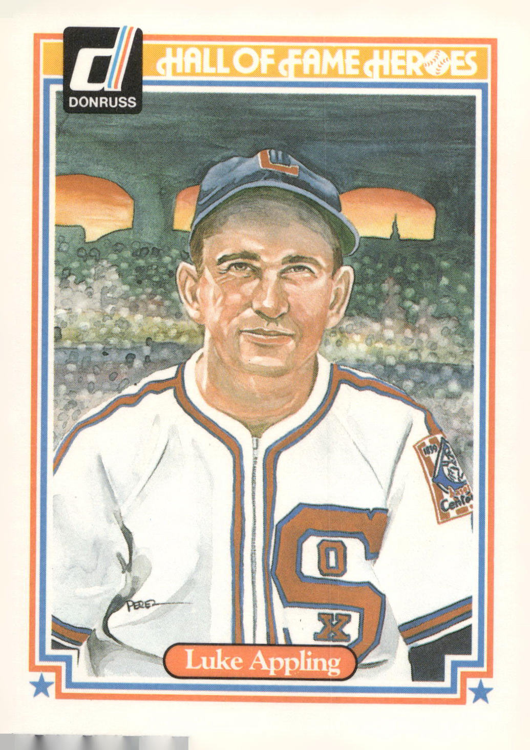 1983 Donruss Hall of Fame Heroes #8 Luke Appling