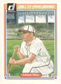 1983 Donruss Hall of Fame Heroes #10 Johnny Mize
