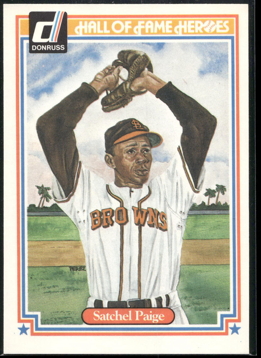 1983 Donruss Hall of Fame Heroes #11 Satchel Paige
