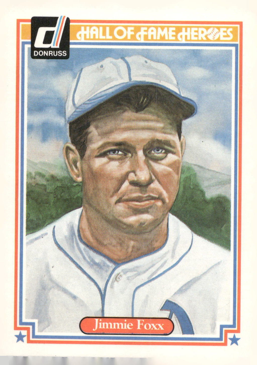 1983 Donruss Hall of Fame Heroes #13 Jimmie Foxx