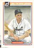1983 Donruss Hall of Fame Heroes #16 Hank Greenberg