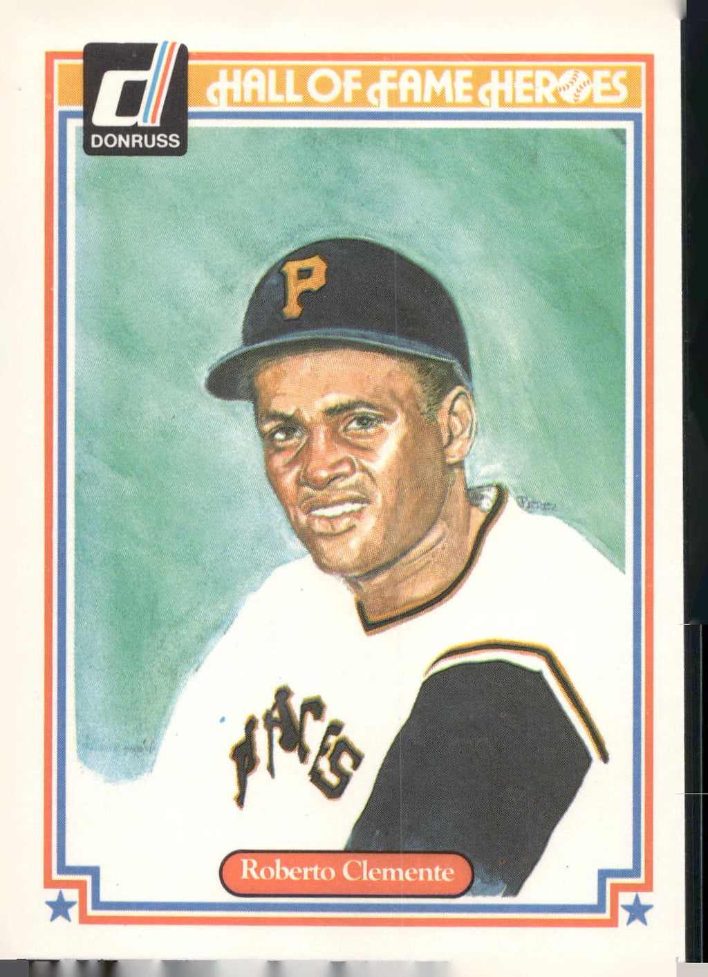 1983 Donruss Hall of Fame Heroes #17 Roberto Clemente