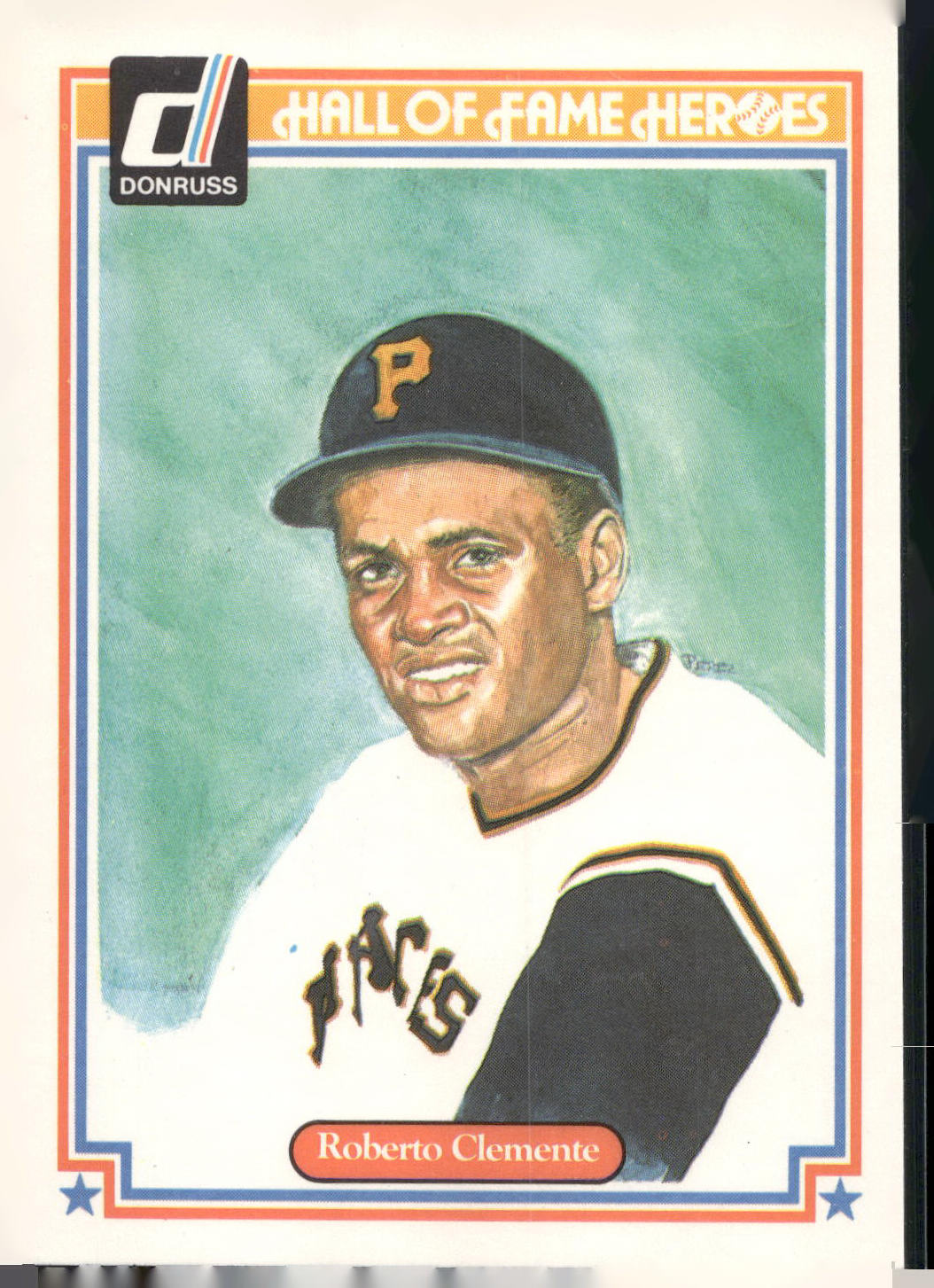 1983 Donruss Hall of Fame Heroes #17 Roberto Clemente