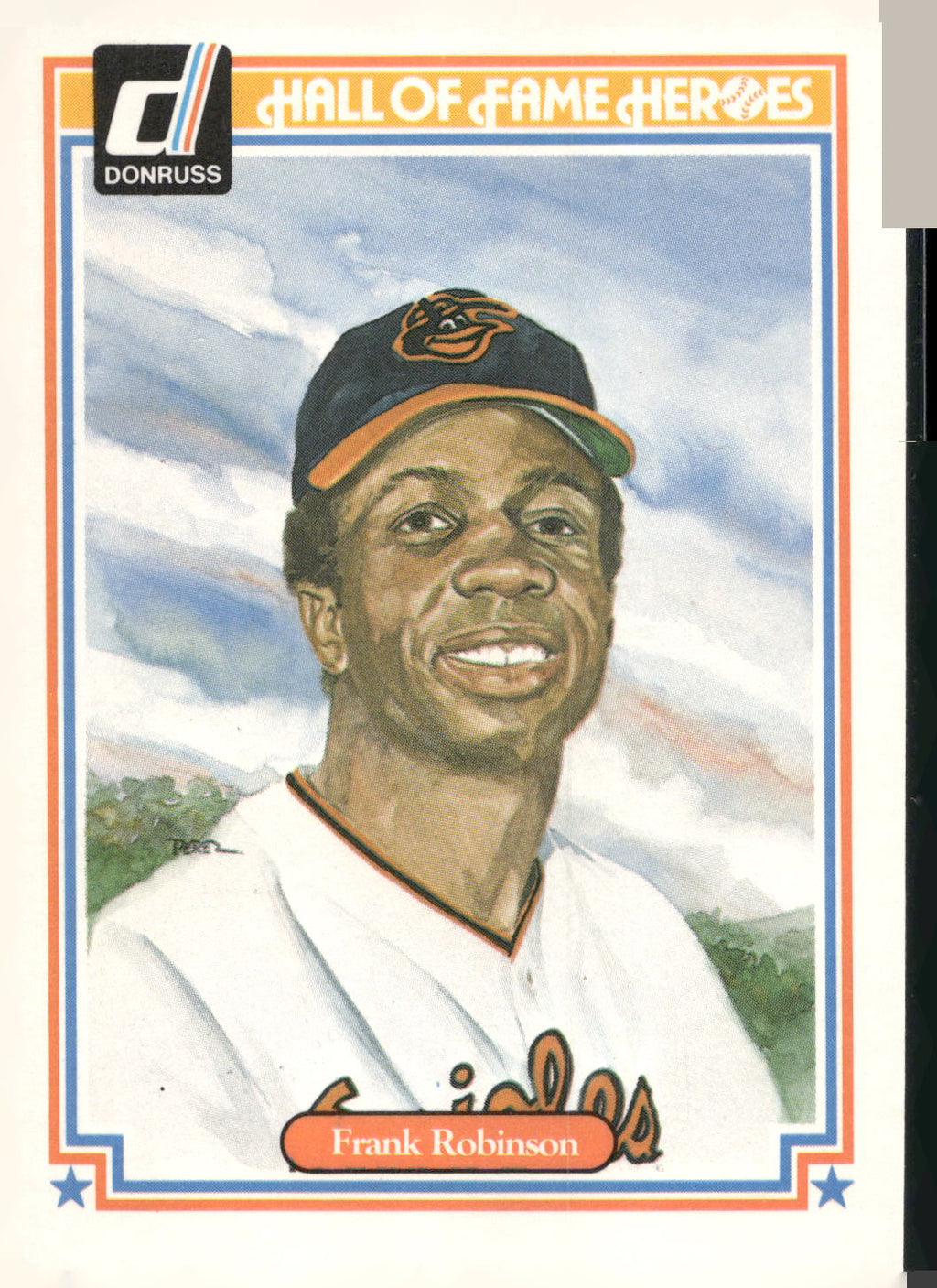 1983 Donruss Hall of Fame Heroes #19 Frank Robinson