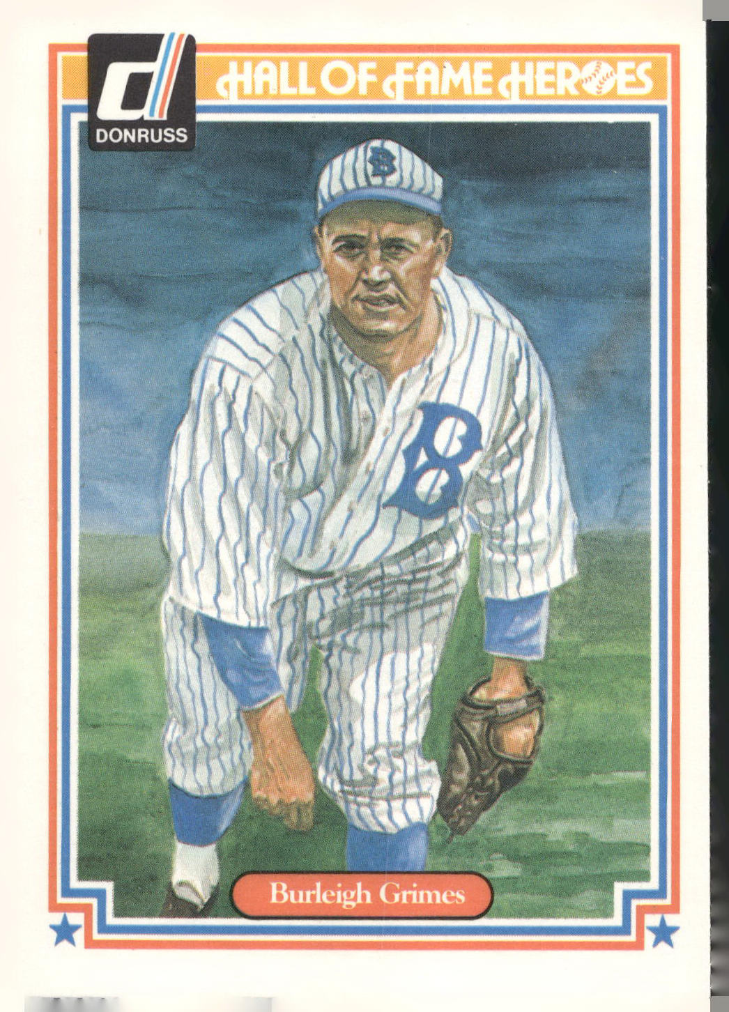 1983 Donruss Hall of Fame Heroes #21 Burleigh Grimes