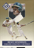 1991 Ultra #5 Rickey Henderson Ultra Team (Ultra Gold)