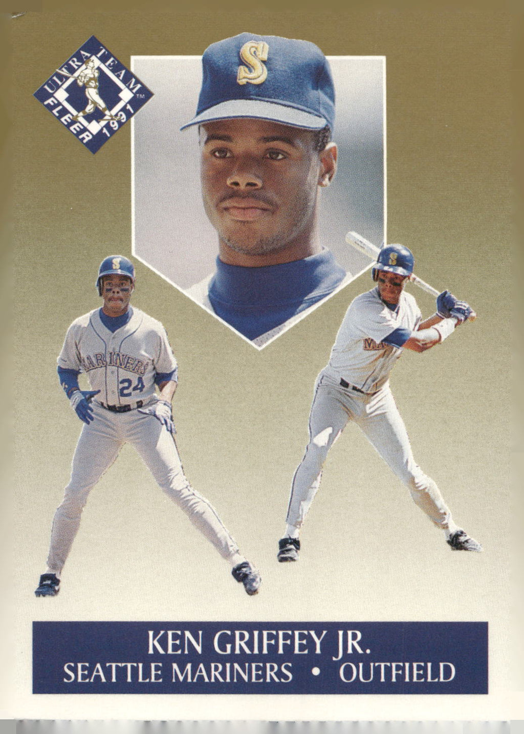 1991 Ultra #4 Ken Griffey Jr. Ultra Team (Ultra Gold)