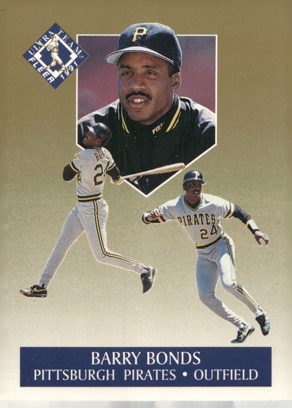 1991 Ultra #1 Barry Bonds Ultra Team (Ultra Gold)