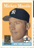 1996 Topps #8 Mickey Mantle Mickey Mantle Commemorative Reprints