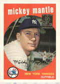 1996 Topps #9 Mickey Mantle Mickey Mantle Commemorative Reprints