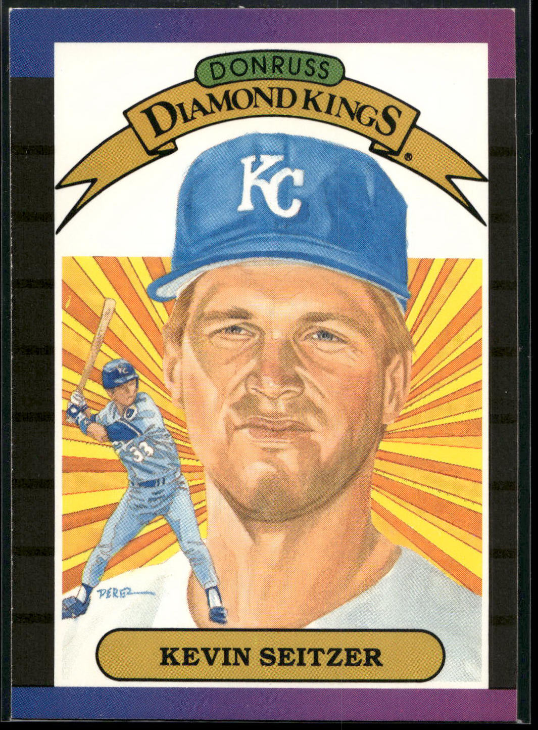 1989 Donruss #10 Kevin Seitzer