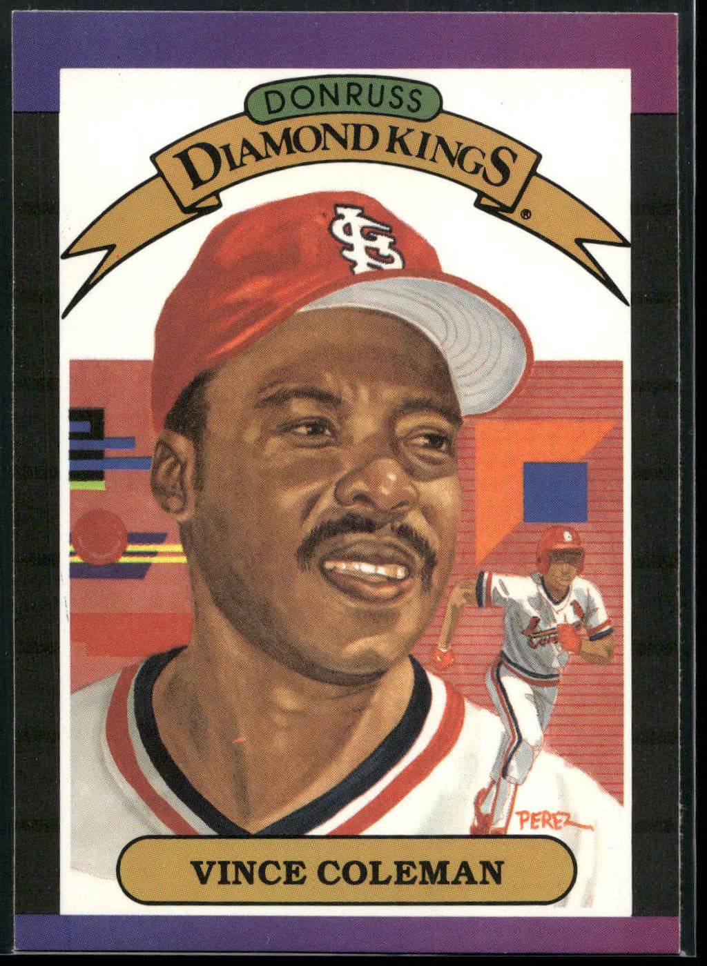 1989 Donruss #19 Vince Coleman