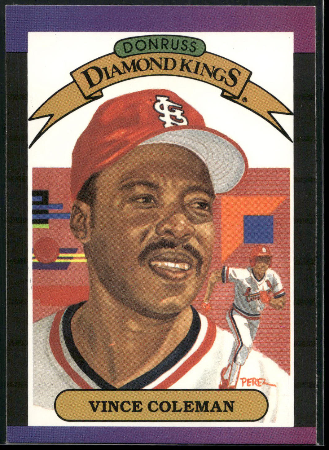 1989 Donruss #19 Vince Coleman