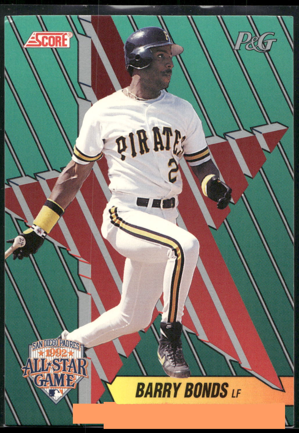 1992 Score Procter & Gamble #15 Barry Bonds