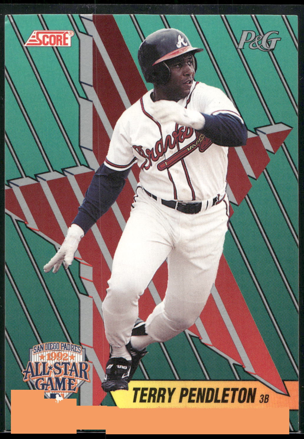 1992 Score Procter & Gamble #13 Terry Pendleton