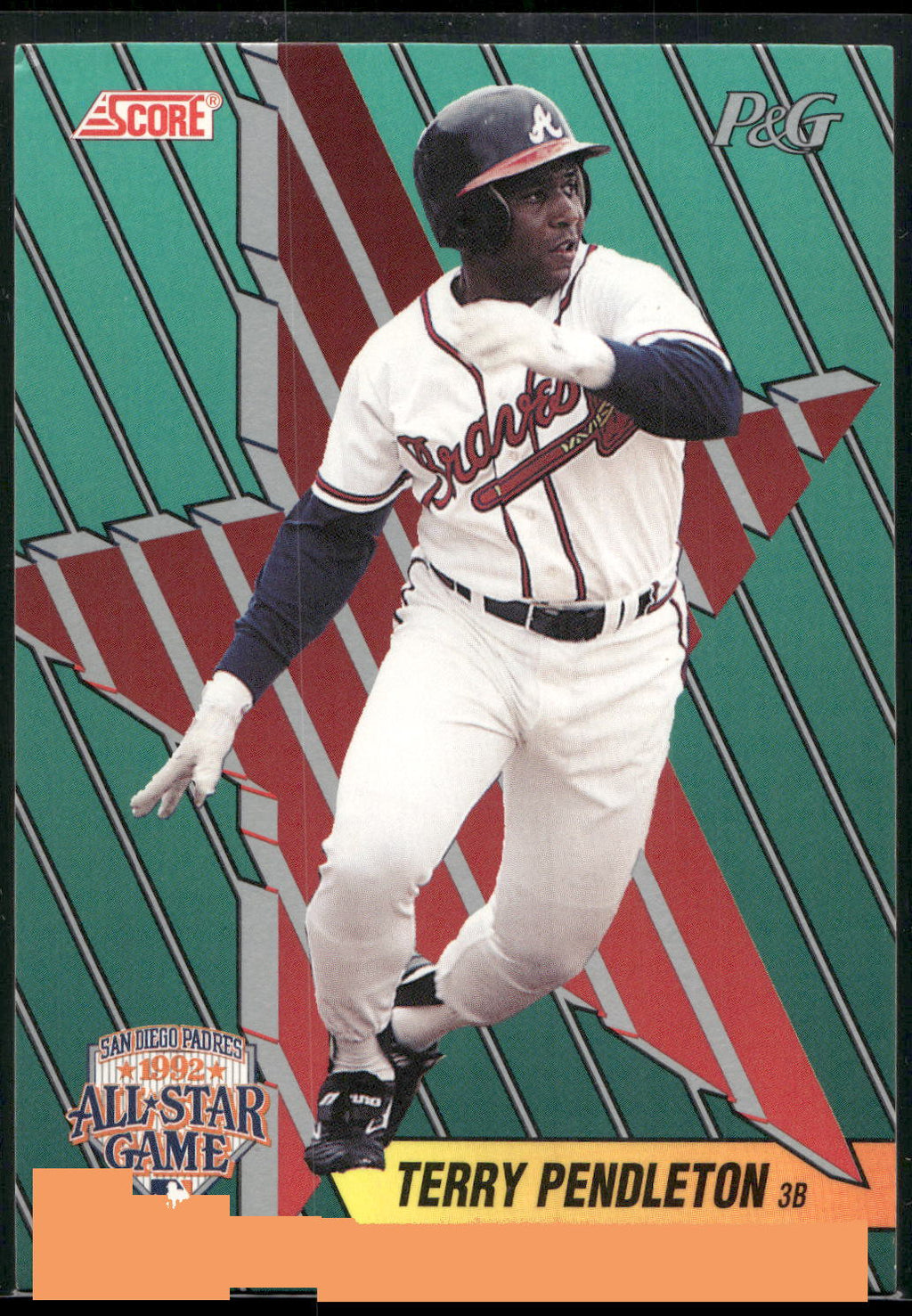 1992 Score Procter & Gamble #13 Terry Pendleton
