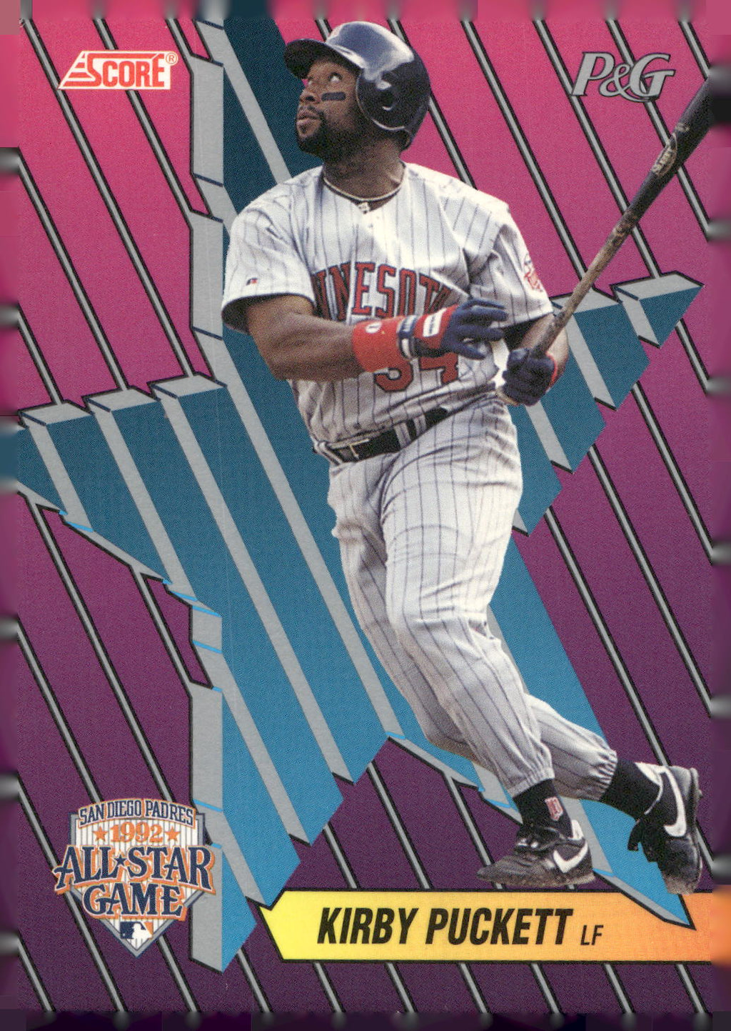 1992 Score Procter & Gamble #6 Kirby Puckett