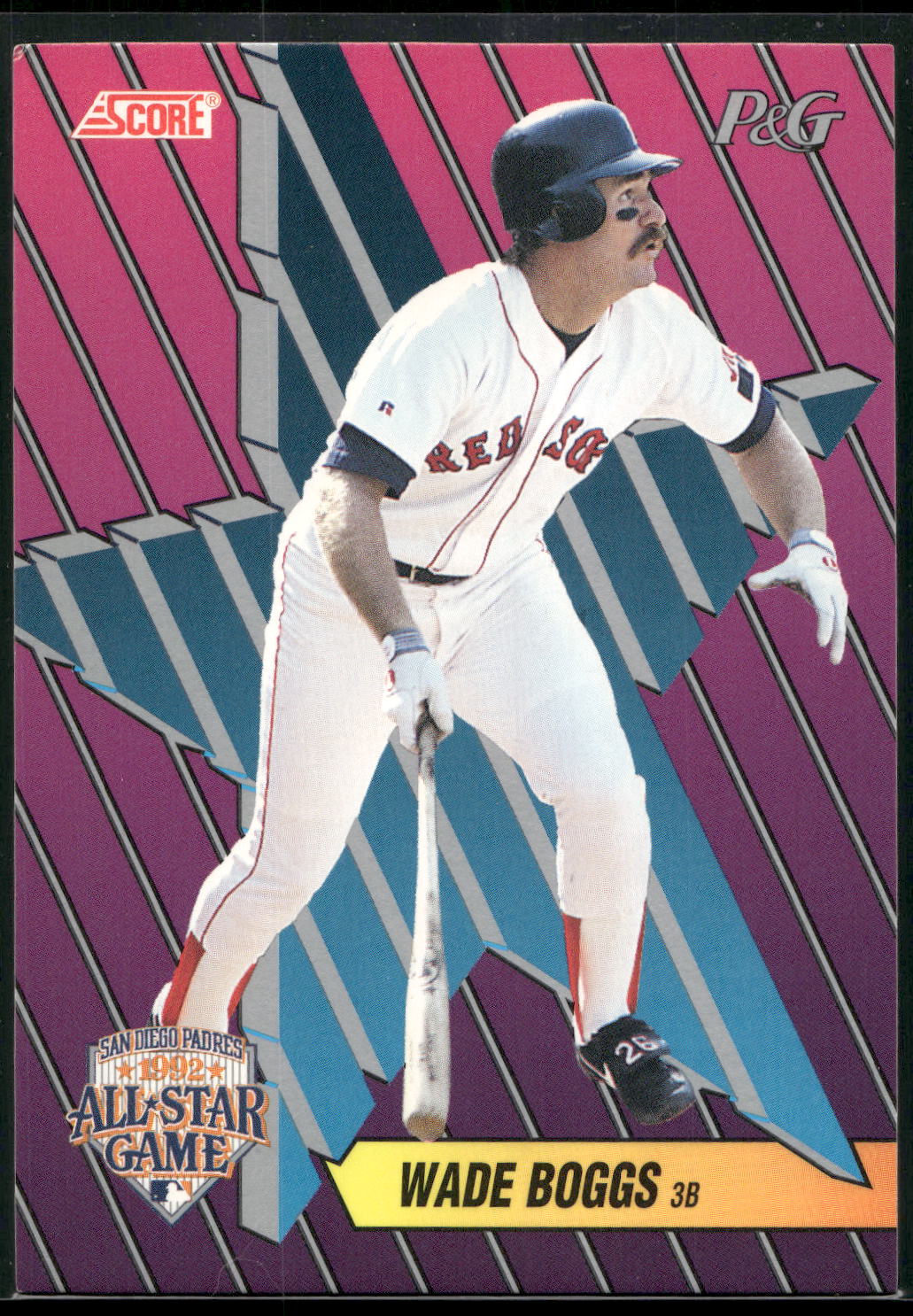 1992 Score Procter & Gamble #4 Wade Boggs