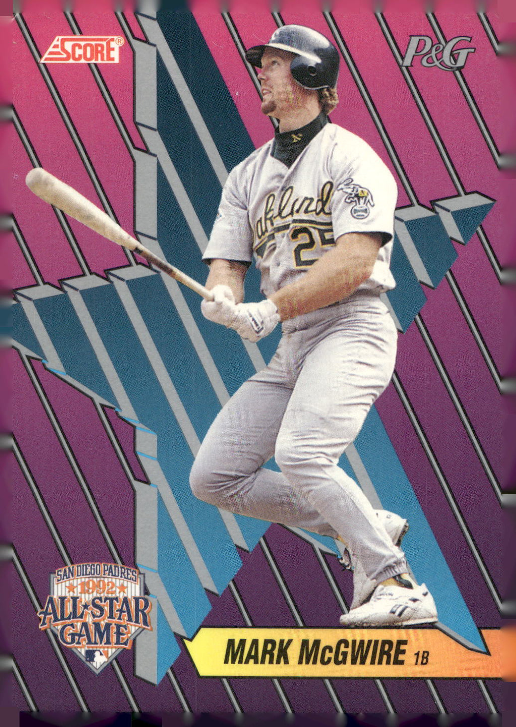 1992 Score Procter & Gamble #2 Mark McGwire