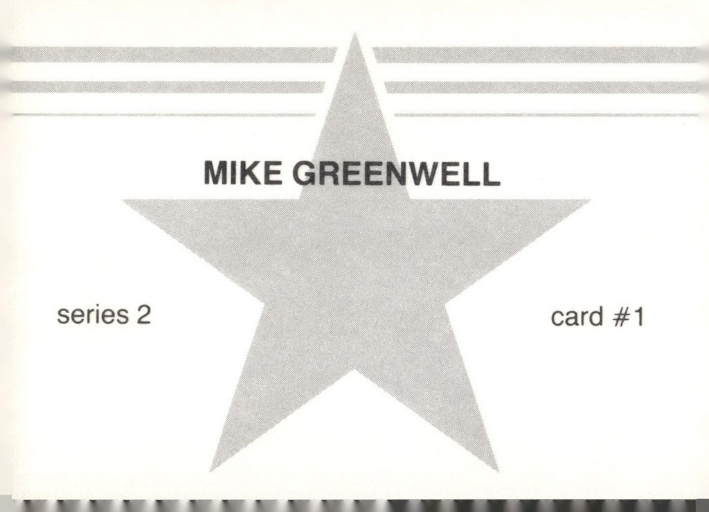 1988 Baseball Stars Series 2 (unlicensed) #1 Mike Greenwell