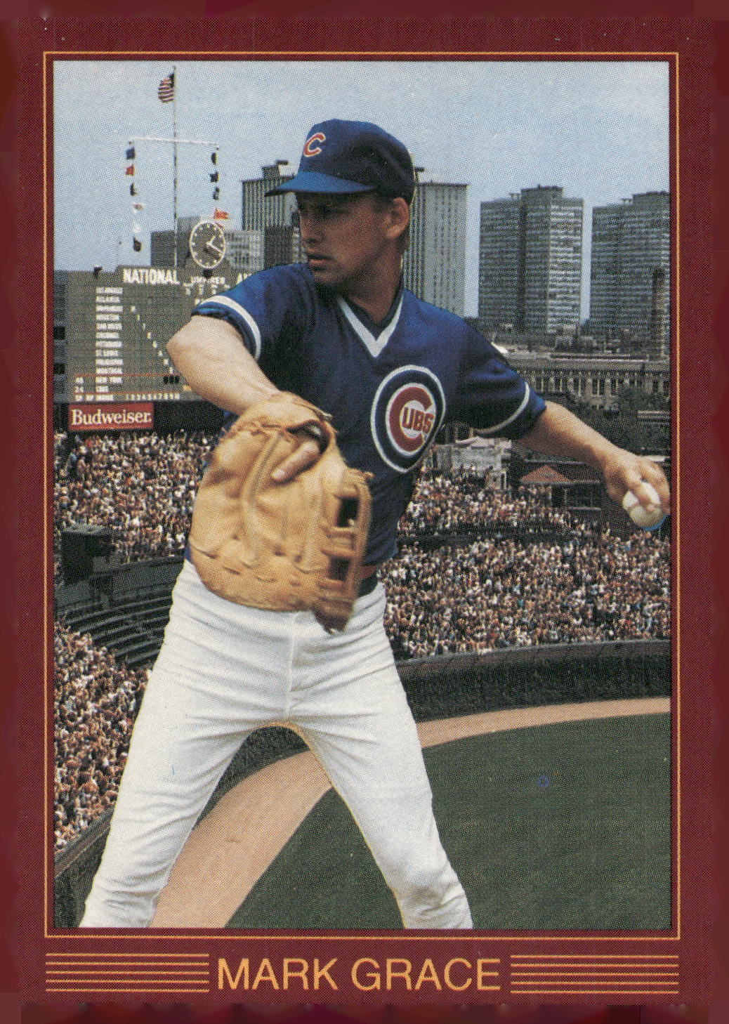 1988 Baseball Stars Series 2 (unlicensed) #3 Mark Grace