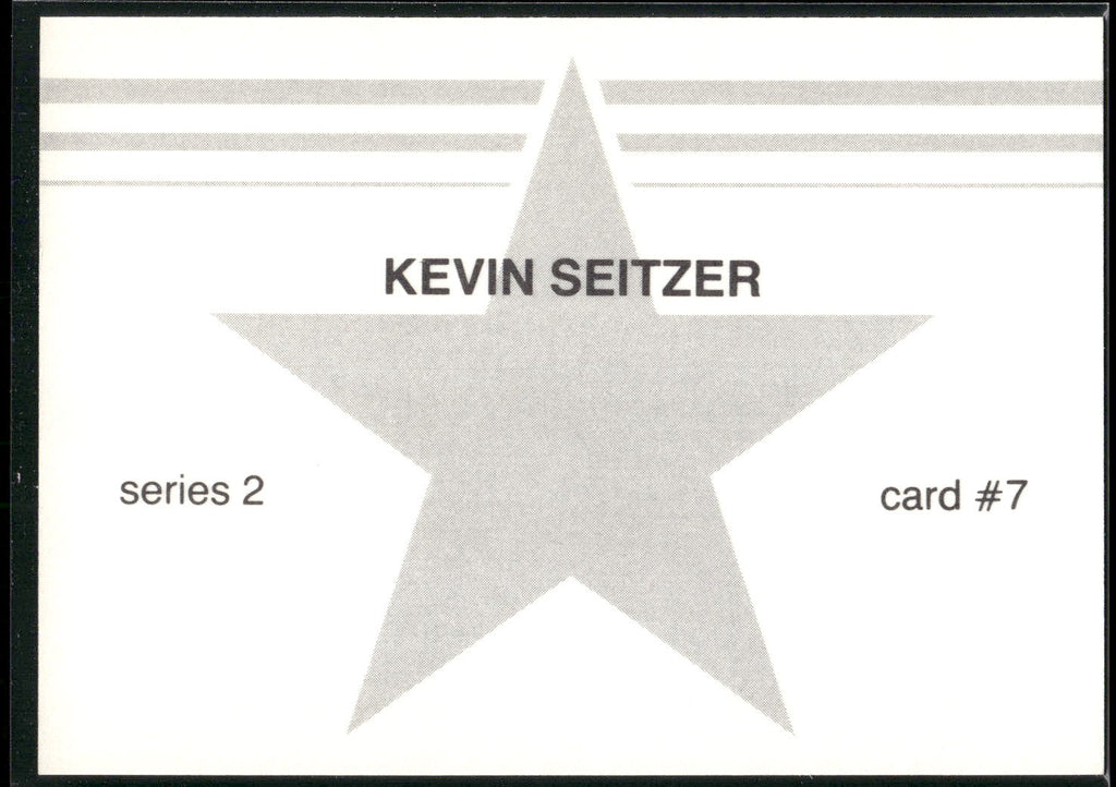 1988 Baseball Stars Series 2 (unlicensed) #7 Kevin Seitzer