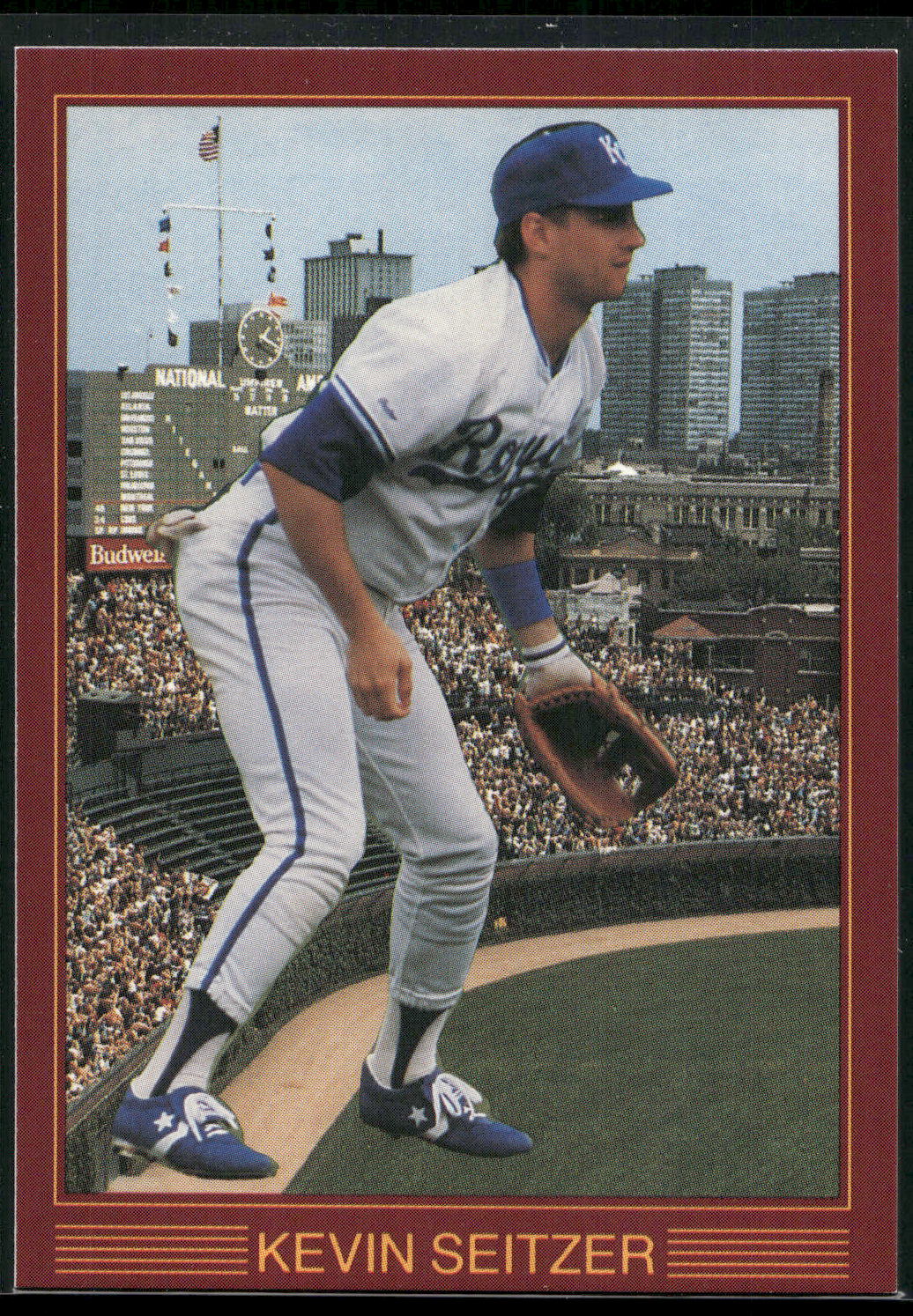 1988 Baseball Stars Series 2 (unlicensed) #7 Kevin Seitzer