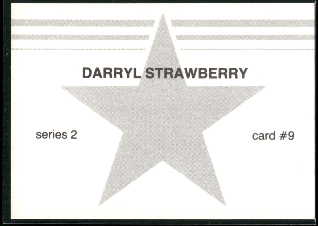 1988 Baseball Stars Series 2 (unlicensed) #9 Darryl Strawberry