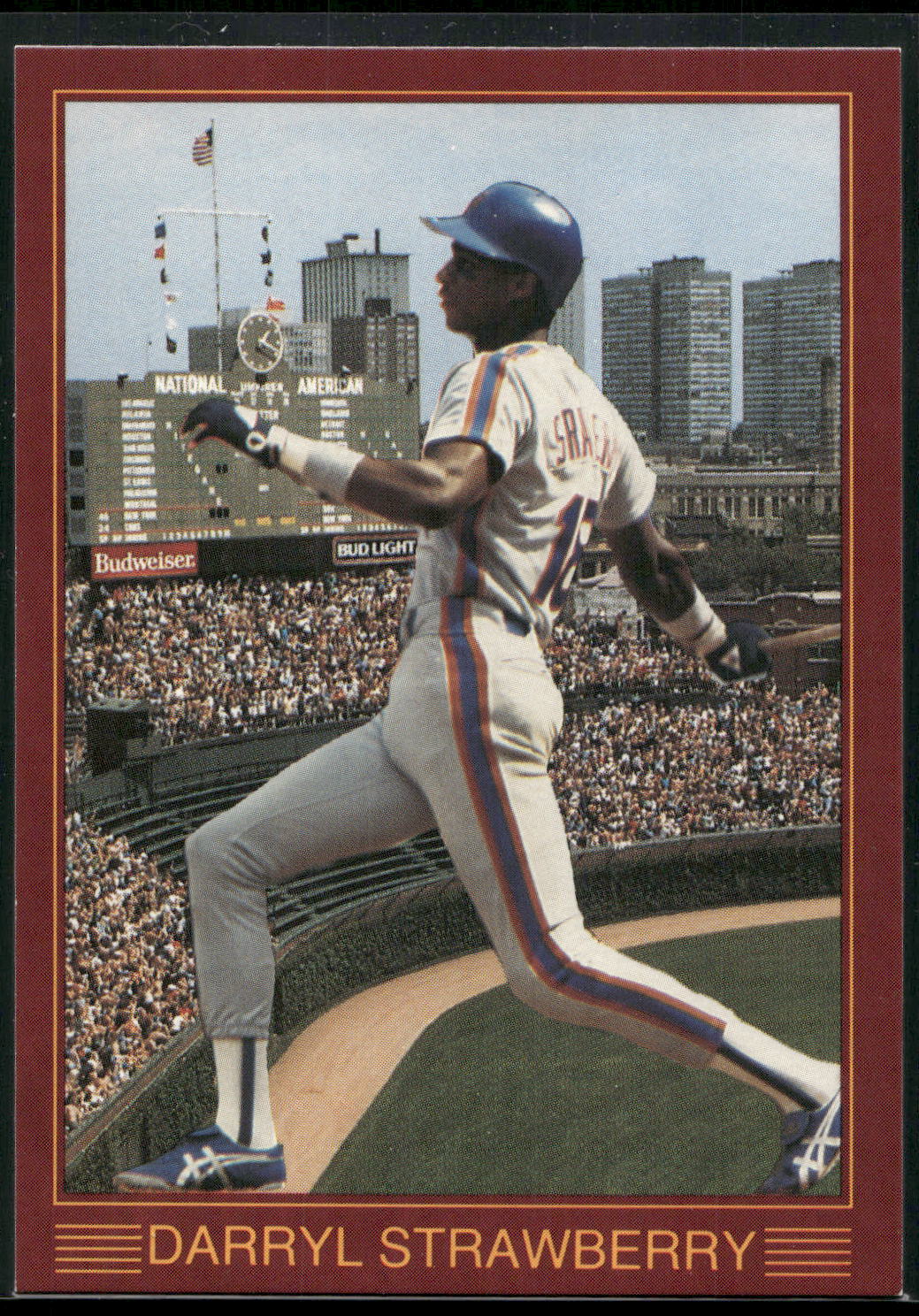 1988 Baseball Stars Series 2 (unlicensed) #9 Darryl Strawberry