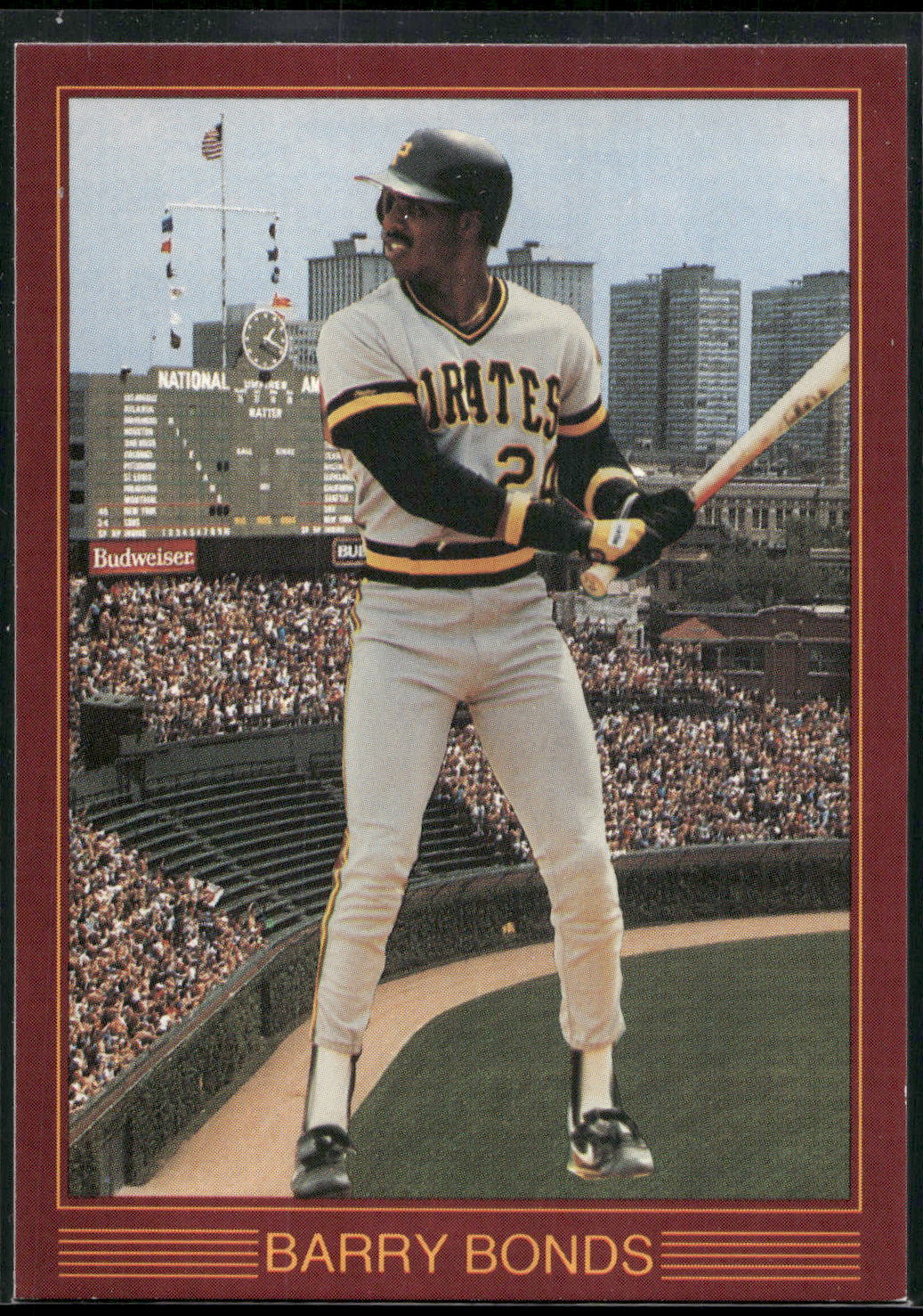 1988 Baseball Stars Series 2 (unlicensed) #10 Barry Bonds