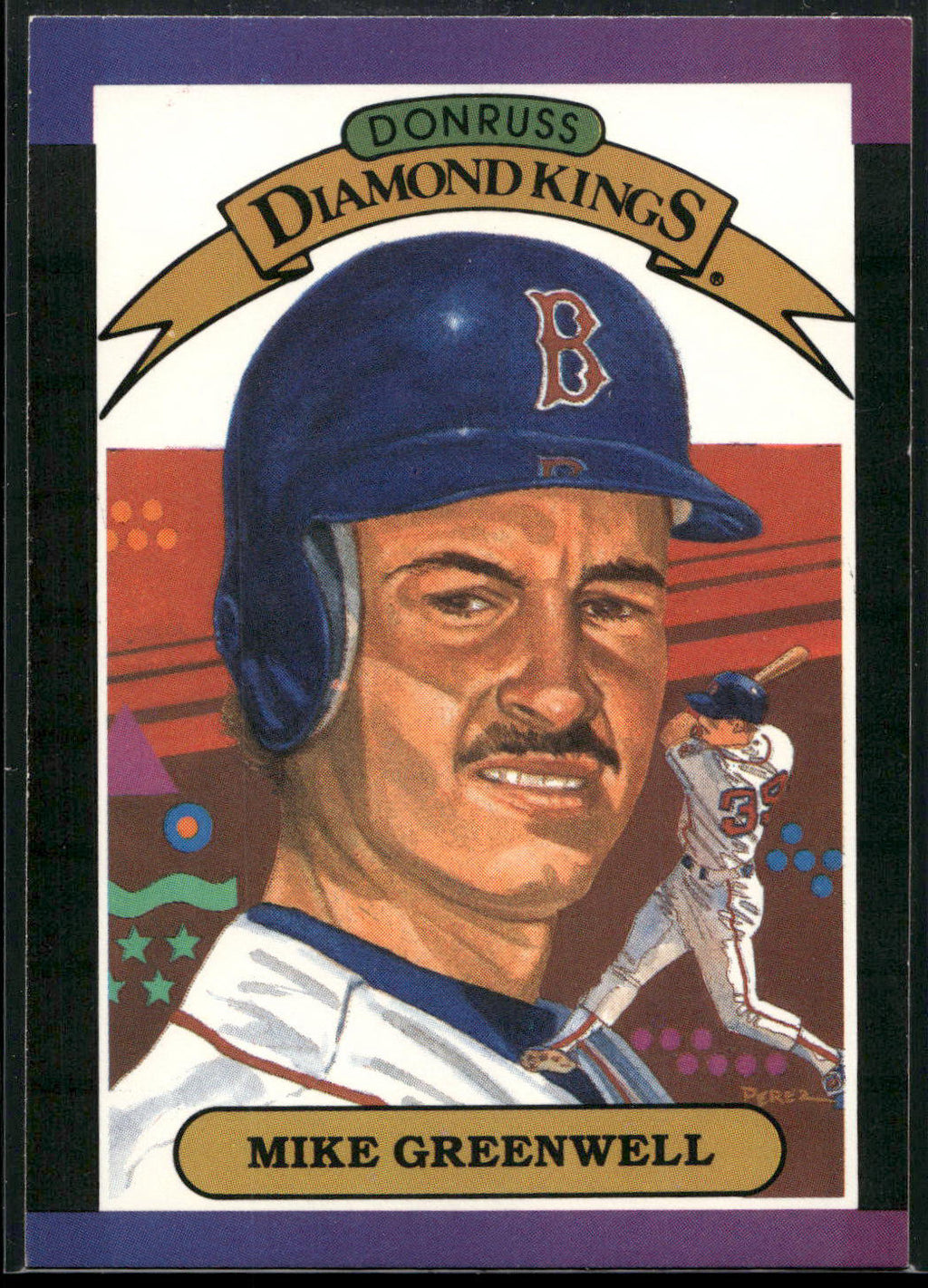 1989 Donruss #1 Mike Greenwell