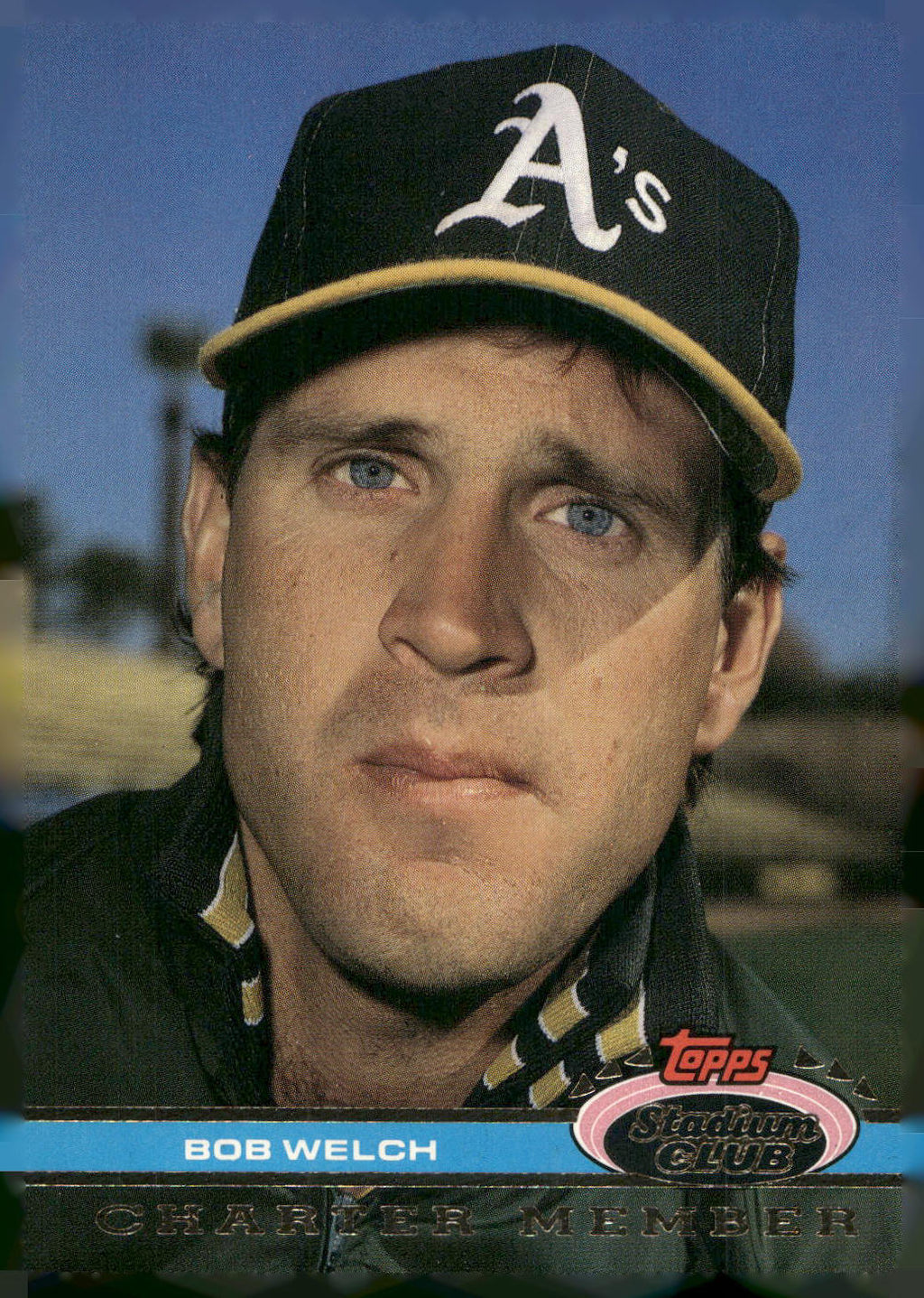 1991 Stadium Club Charter Member #NNO Bob Welch